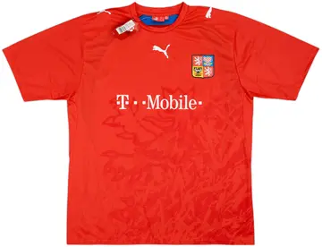 2008-09 Czech Republic Basic Home Shirt (XL)