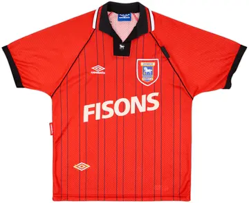 1993-95 Ipswich Away Shirt - 10/10 - (L)