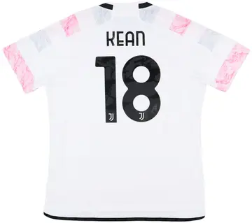 2023-24 Juventus Authentic Away Shirt Kean #18 - 10/10 - (XL)