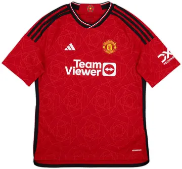 2023-24 Manchester United Home Shirt - 10/10 - (XL.Boys)