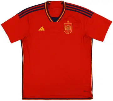2022-23 Spain Home Shirt - 10/10 - (XL)
