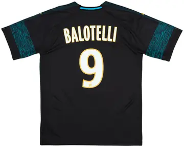 2018-19 Olympique Marseille Away Shirt Balotelli #9 - 10/10 - (M)
