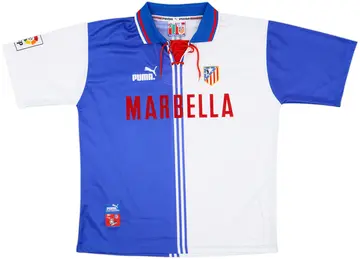 1996-97 Atletico Madrid Third Shirt - 10/10 - (L)