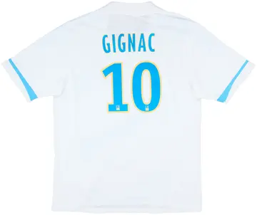 2011-12 Olympique Marseille Home Shirt Gignac #10 - 10/10 - (XL)