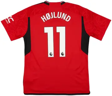 2023-24 Manchester United Home Shirt Højlund #11 - 10/10 - (L)