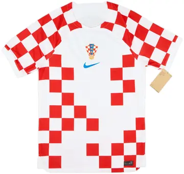 2022-23 Croatia Home Shirt (S)