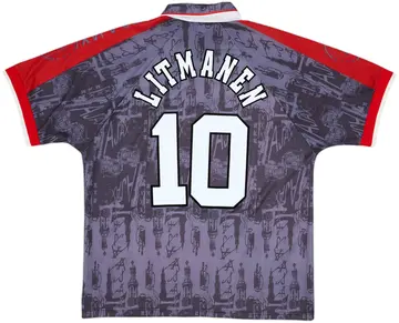 1996-97 Ajax Away Shirt Litmanen #10 - 10/10 - (XL)