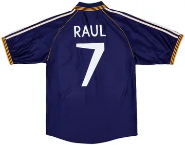 1998-99 Real Madrid Third Shirt Raul #7 - 10/10 - (M)