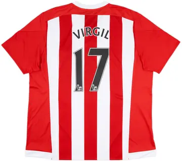 2015-16 Southampton Home Shirt Virgil #17 - 10/10 - (XXL)