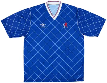 1987-89 Chelsea Home Shirt - 10/10 - (L)