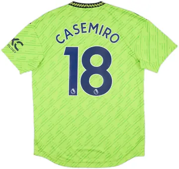 2022-23 Manchester United Authentic Third Shirt Casemiro #18 (M)