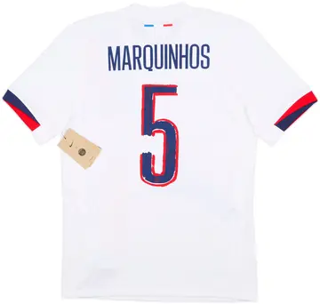 2024-25 Paris Saint-Germain Away Shirt Marquinhos #5 (S)