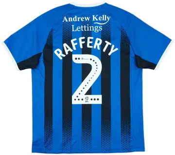2018-19 Rochdale Home Shirt Rafferty #2 - 10/10 - (S)