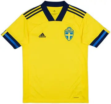2020-21 Sweden Home Shirt - 10/10 - (S)