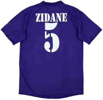 2001 Real Madrid Third Shirt Zidane #5 - 10/10 - (L)