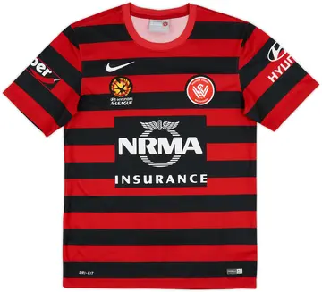 2014-15 Western Sydney Wanderers Home Shirt - 10/10 - (M)