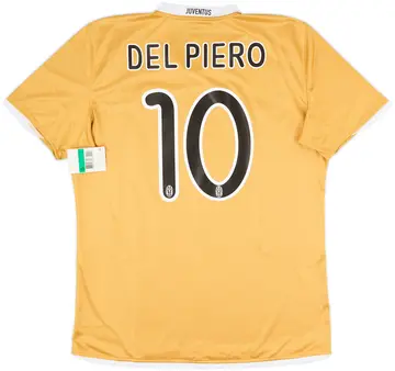 2008-09 Juventus Away Shirt Del Piero #10 (XL)