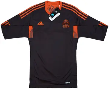 2012-13 Olympique Marseille Player Issue TechFit Third L/S Shirt (L)