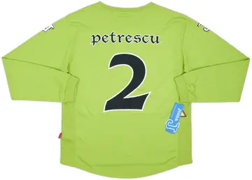 2007-08 Unirea Urziceni Away L/S Shirt Petrescu #2 (M)
