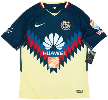 2017-18 Club America Home Shirt (M)