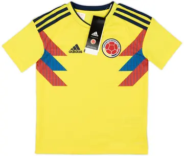 2018-19 Colombia Home Shirt (7-8 Years)