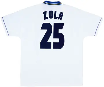1998-00 Chelsea Away Shirt Zola #25 (XL)