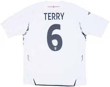 2007-09 England Home Shirt Terry #6 - 10/10 - (XL)