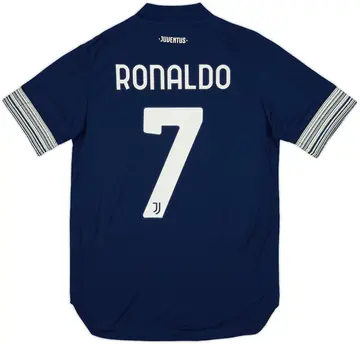 2020-21 Juventus Authentic Away Shirt Ronaldo #7 (S)