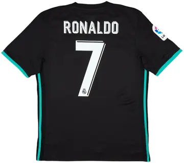 2017-18 Real Madrid Away Shirt Ronaldo #7 (M)