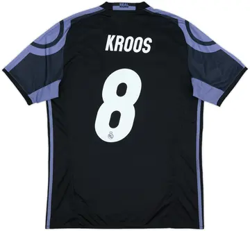 2016-17 Real Madrid Third Shirt Kroos #8 (M)