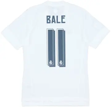 2015-16 Real Madrid Home Shirt Bale #11 (XS)