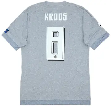 2015-16 Real Madrid Away Shirt Kroos #8 (L)