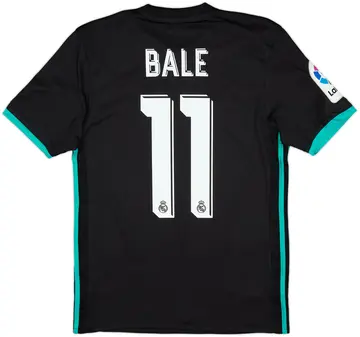 2017-18 Real Madrid Away Shirt Bale #11 (XS)
