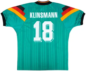 1992-94 Germany Away Shirt Klinsmann #18 (XXL)