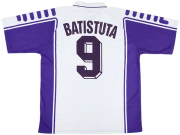 1999-00 Fiorentina Away Shirt Batistuta #9 (XL)