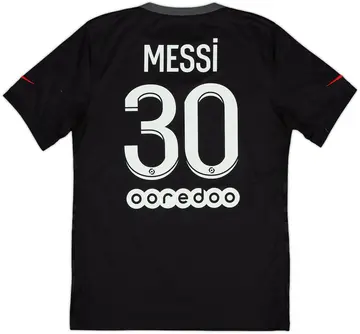 2021-22 Paris Saint-Germain Third Shirt Messi #30 - 10/10 - (S)