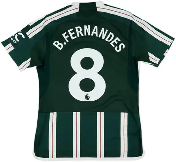 2023-24 Manchester United Away Shirt B.Fernandes #8 - 10/10 - (M)