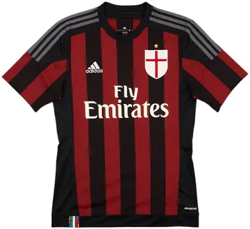 2015-16 AC Milan Home Shirt - 10/10 - (S)