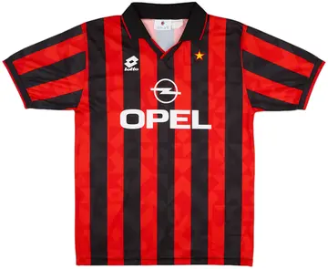 1994-95 AC Milan Home Shirt - 10/10 - (L)