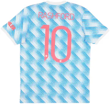 2021-22 Manchester United Away Shirt Rashford #10 - 10/10 - (M)