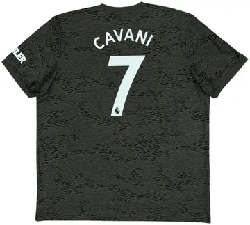 2020-21 Manchester United Away Shirt Cavani #7 - 10/10 - (XXL)