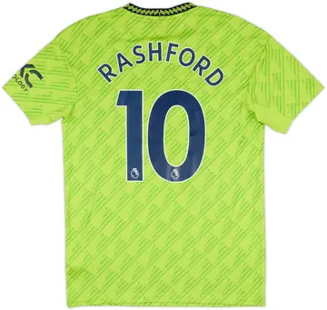 2022-23 Manchester United Third Shirt Rashford #10 - 10/10 - (M)