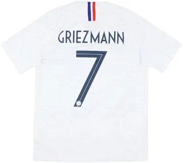 2018 France Away Shirt Griezmann #7 - 10/10 - (M)