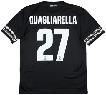 2012-13 Juventus Away Shirt Quagliarella #27 - 10/10 - (M)