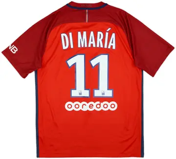2016-17 Paris Saint-Germain Away Shirt Di Maria #11 - 10/10 - (M)