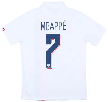 2019-20 Paris Saint-Germain Authentic Third Shirt Mbappe #7 - 10/10 - (M)