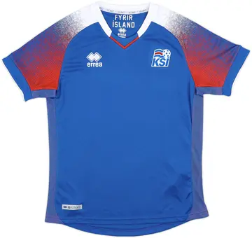 2018-19 Iceland Home Shirt - 10/10 - (S)