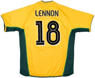 2002-03 Celtic Away Shirt Lennon #18 - 10/10 - (L)