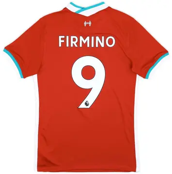 2020-21 Liverpool Home Shirt Firmino #9 - 10/10 - (S)