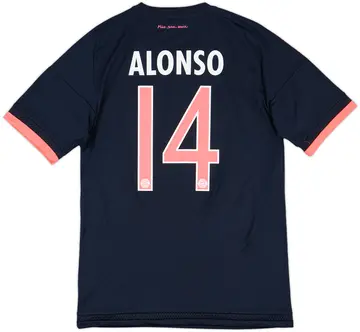 2015-16 Bayern Munich Third Shirt Alonso #14 - 10/10 - (S)